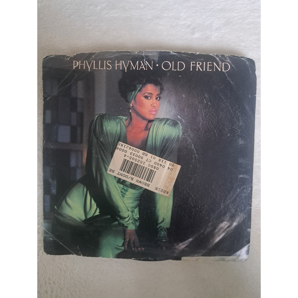 Phyllis Hyman Old Friend 7" Vinyl Single 1986 Philadelphia International B-50031